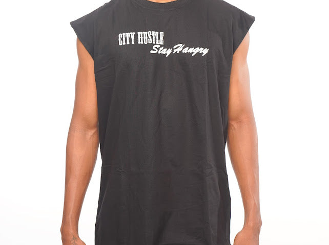 City Hustle – Oversized Sleeveless Tee
