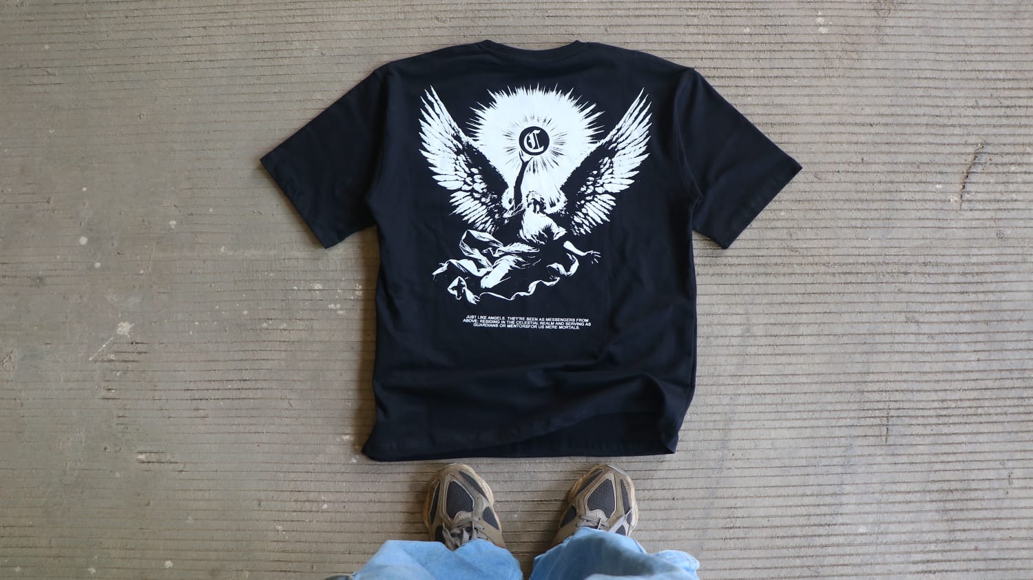 Angels Don’t Sleep – Oversized Tee