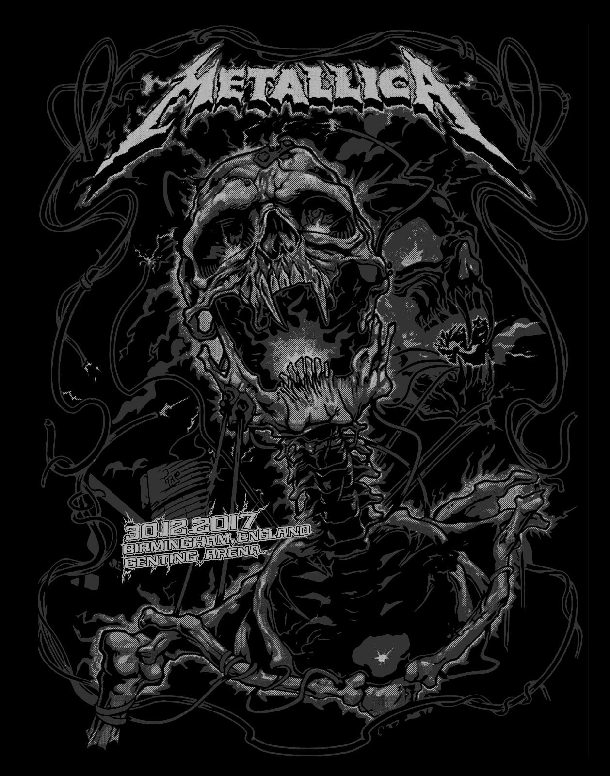 No Life ’Til Leather – Crop Oversized Cutoff Tee