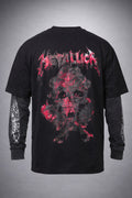 Skull Layered Street Tee